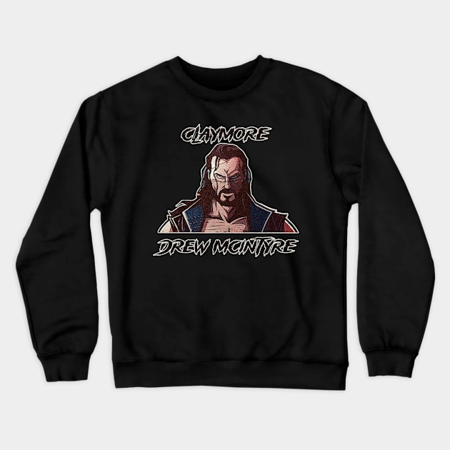 Drew Mcintyre Crewneck Sweatshirt by Habli